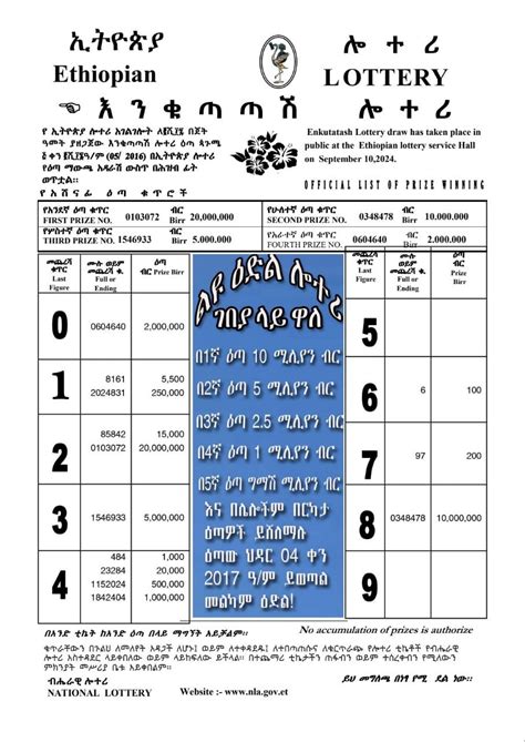 how to play bingo lottery in ethiopia
